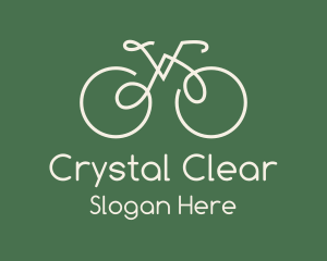 Green Bicycle Bike logo design