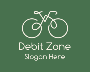 Green Bicycle Bike logo design