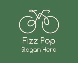 Green Bicycle Bike logo design