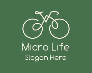 Green Bicycle Bike logo design