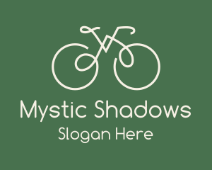 Green Bicycle Bike logo design