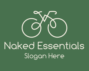 Green Bicycle Bike logo design