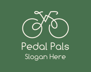 Green Bicycle Bike logo