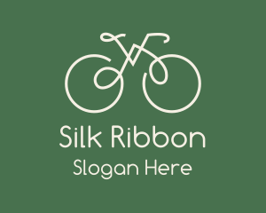 Green Bicycle Bike logo design