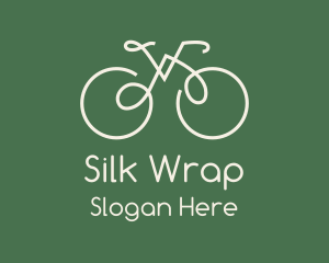 Green Bicycle Bike logo design