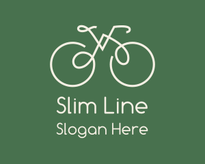 Green Bicycle Bike logo design