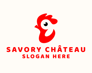 Rooster Chicken Restaurant logo design