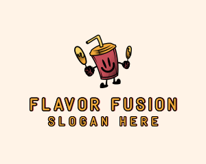Fast Food Snack logo design