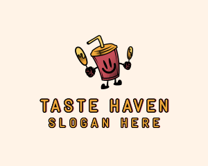 Fast Food Snack logo design