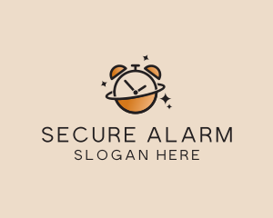 Planet Alarm Clock  logo design