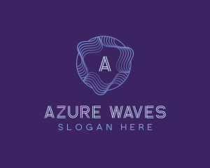 Waves Advertising Firm logo design