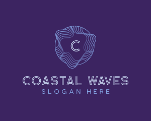 Waves Advertising Firm logo design