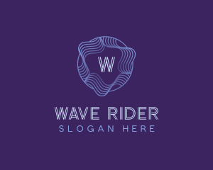 Waves Advertising Firm logo design