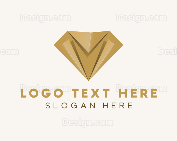 Modern Diamond Jewelry Logo