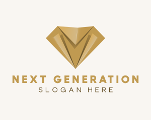 Modern Diamond Jewelry Logo