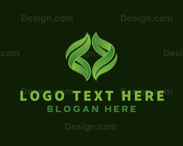 Leaf Eco Plant Logo