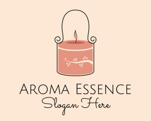 Scented Candle Relaxation logo design