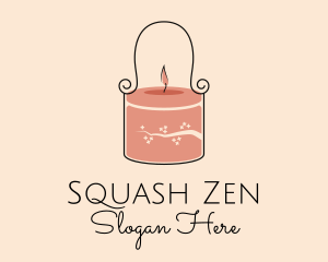 Scented Candle Relaxation logo design