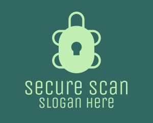 Turtle Security Lock  logo design