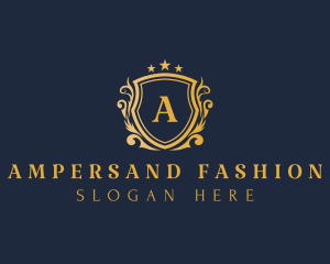 Boutique Fashion Shield logo design