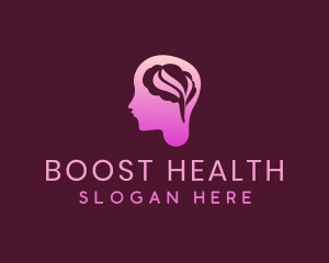 Natural Brain Health logo design