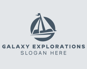 Maritime Sailing Sailboat logo design