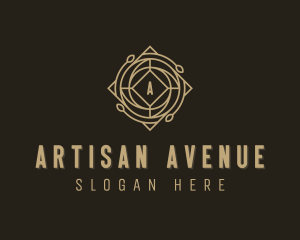 Upscale Artisanal Studio logo design