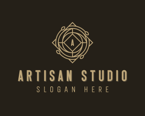 Upscale Artisanal Studio logo design