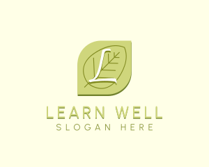 Nature Wellness Leaf logo design