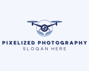 Aerial Rotorcraft Drone logo design