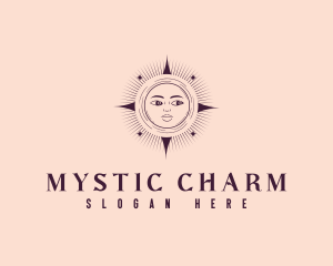 Interstellar Mystical Moon logo design