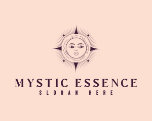 Interstellar Mystical Moon logo design