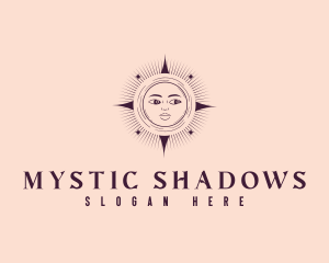 Interstellar Mystical Moon logo design