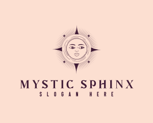 Interstellar Mystical Moon logo design