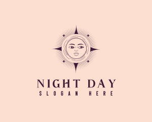 Interstellar Mystical Moon logo design