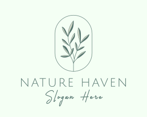 Nature Garden Plant logo design