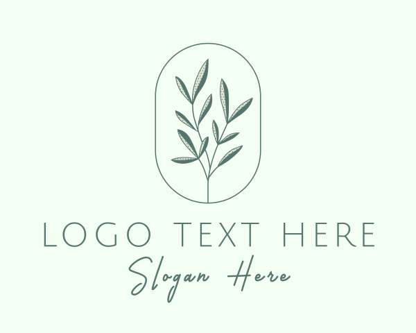 Herbalist logo example 4