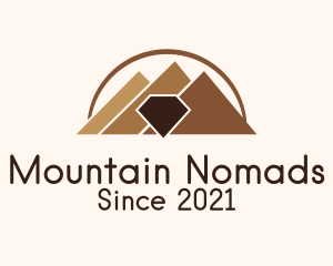 Mountain Diamond Mining logo design