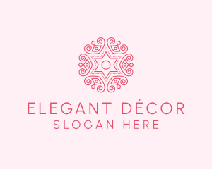 Decorative Flower Boutique logo design