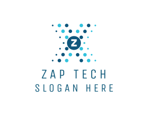 Futuristic Tech Business logo design