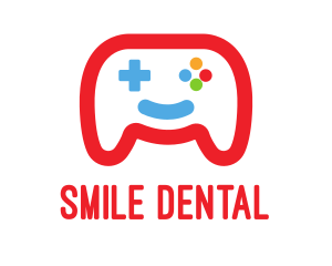 Smile Game Controller logo design