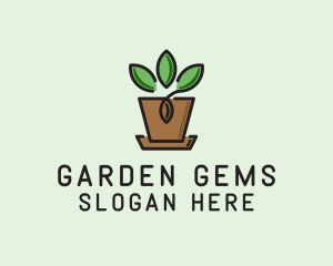 Garden Plant Pot  logo