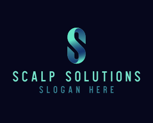 Consulting Startup Letter S logo design