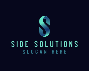 Consulting Startup Letter S logo design