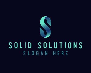 Consulting Startup Letter S logo design