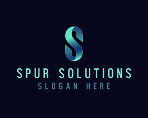 Consulting Startup Letter S logo design