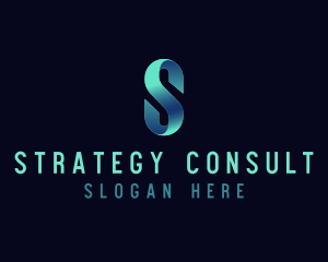 Consulting Startup Letter S logo design