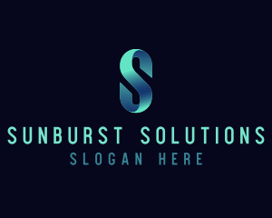 Consulting Startup Letter S logo design