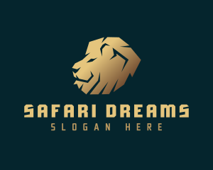 Wild Lion Safari logo design