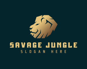 Wild Lion Safari logo design